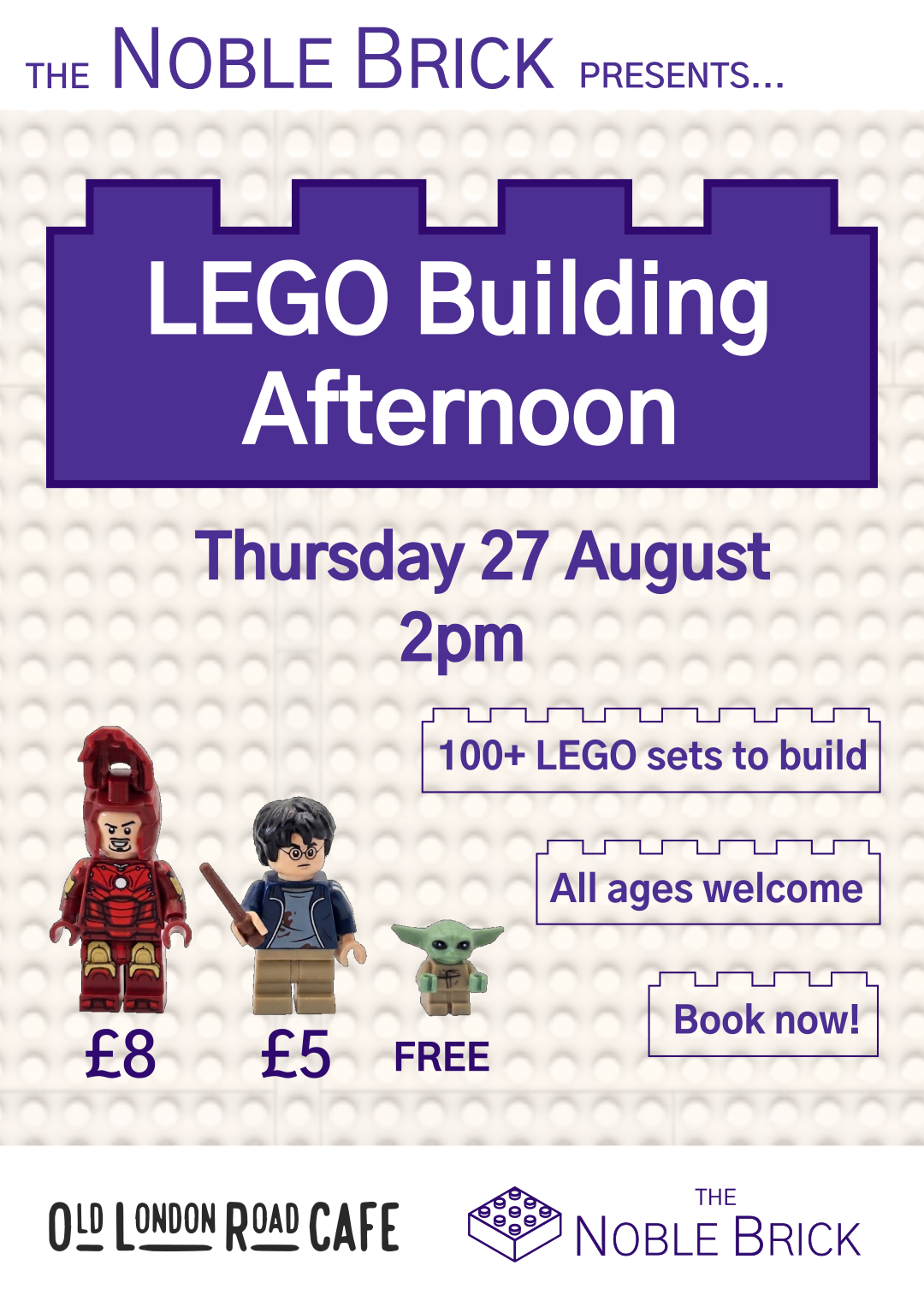 LEGO® Building Afternoon at Old London Road Cafe