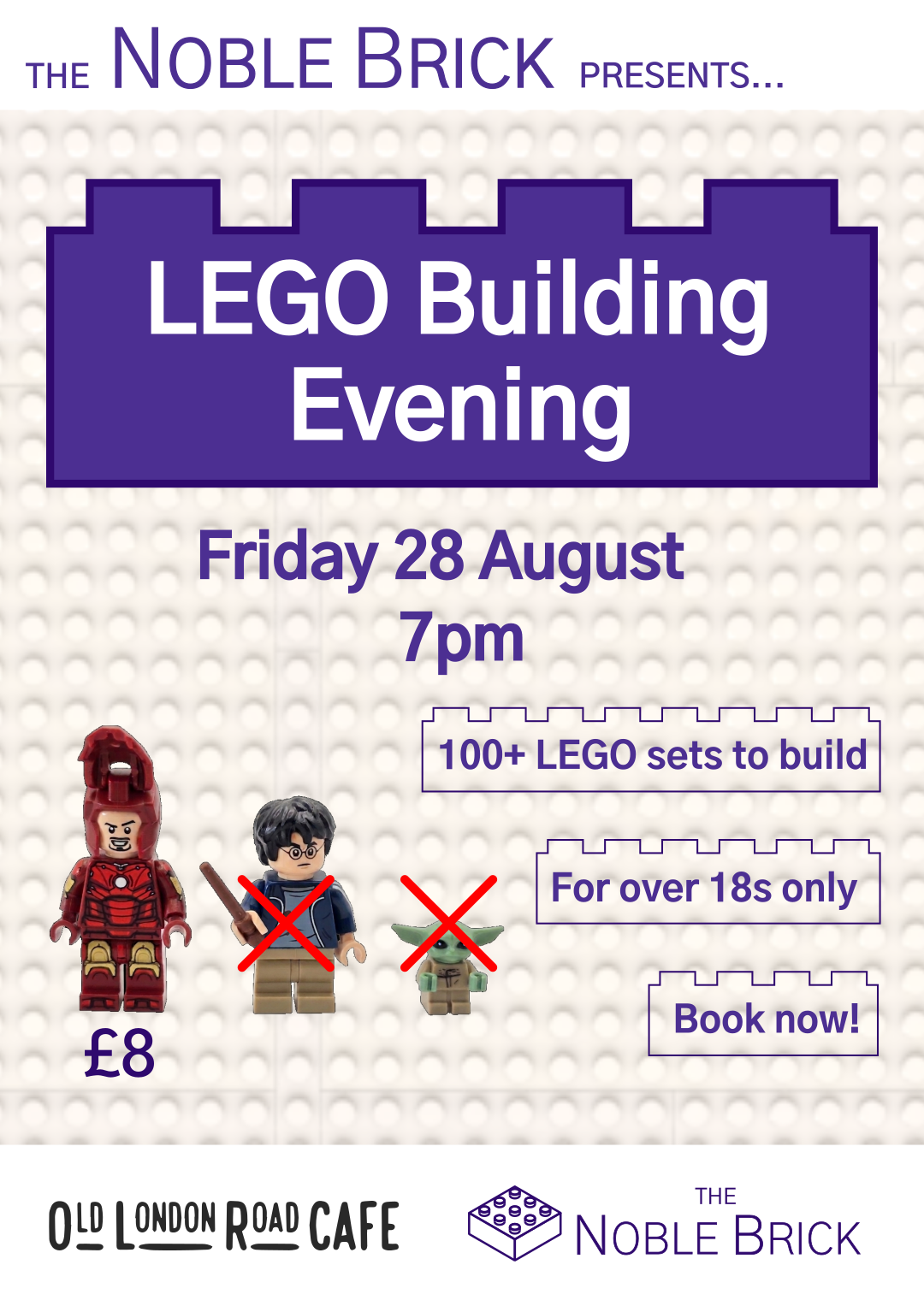 LEGO® Building Evening at Old London Road Cafe