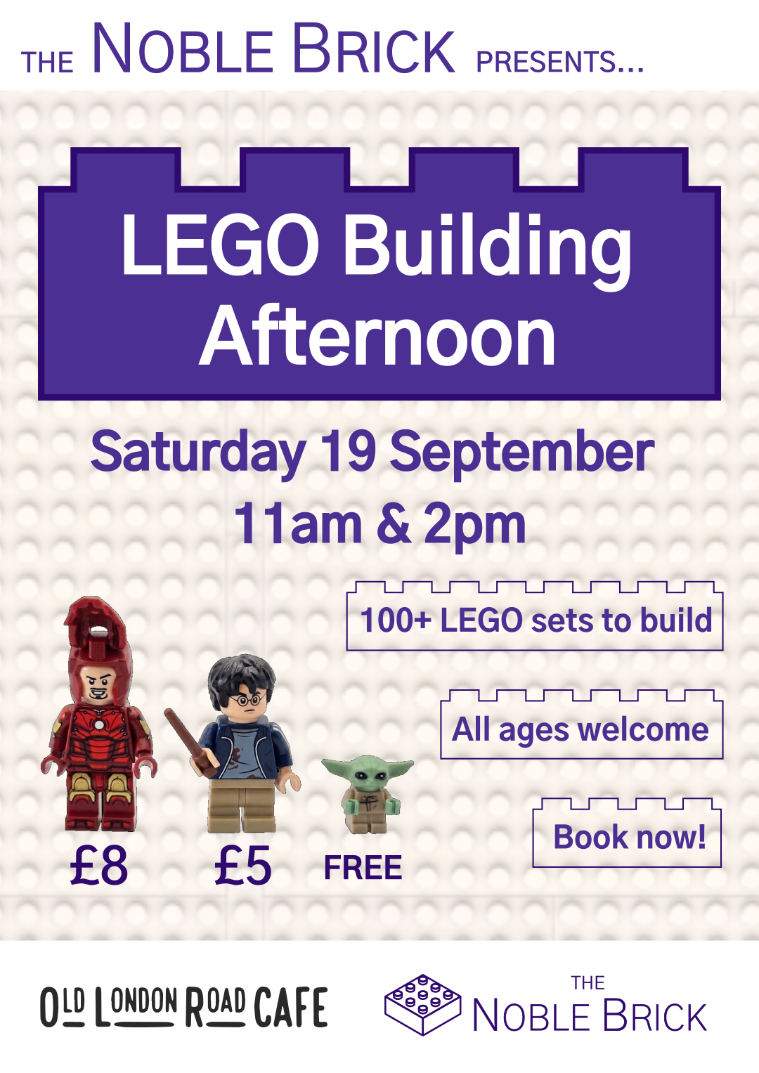 LEGO® Building Afternoon at Old London Road Cafe