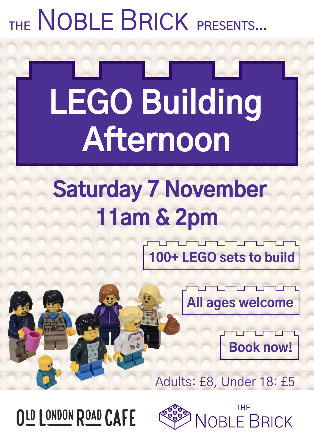 LEGO® Building Afternoon at Old London Road Cafe